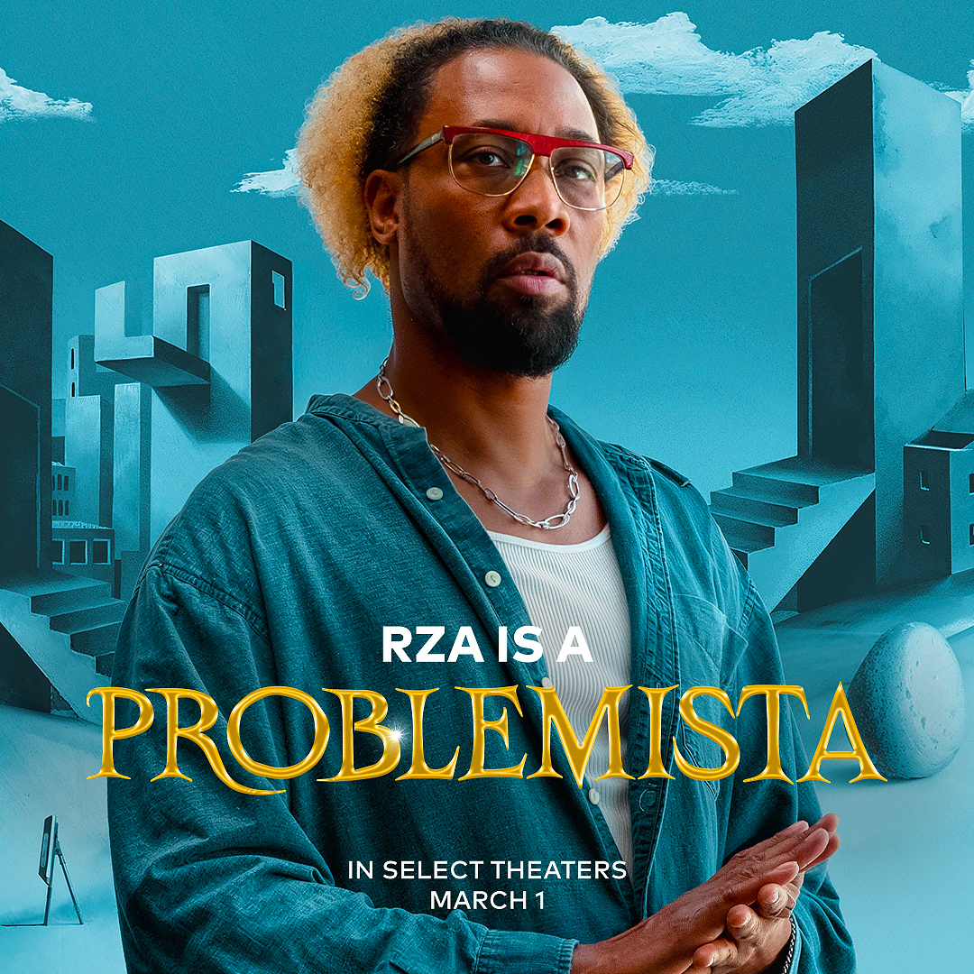 Problemista's tweet photo. “A pitch-perfect comedy from writer and director Julio Torres.” 🌀

@A24 presents #Problemista, opening in select theaters March 1, nationwide March 22!