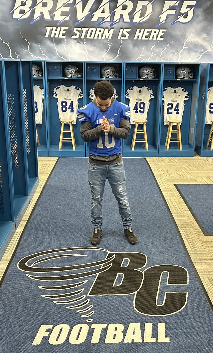 First thing I would like to do is glorify God for giving me the opportunity to grow as a man and further my education, also I would like to thank my family and Coaches for pushing me everyday to be better.I’m 110% committed to Brevard College🔵🌪️ @CoachKhayat @ThebigU