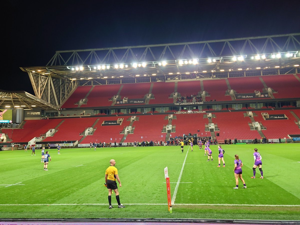 Have missed the last couple of home games due to clashes (with football), but it's great to be back! And in BS3 too...

#BRIvLOU #BristolBears #AllianzPWR #PWR