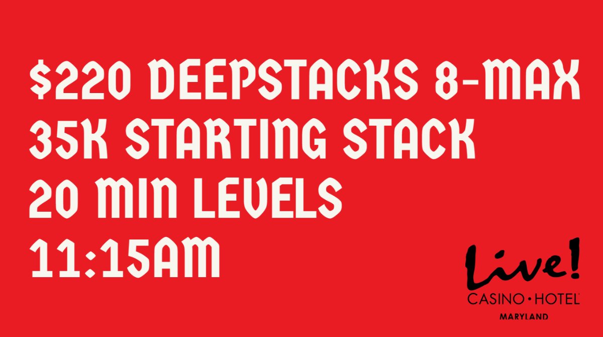 LivePokerRoom's tweet image. #DeepStack
#8Max 😕