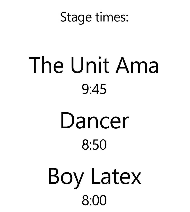 Our debut performance in Newcastle tomorrow night with the legendary @Unit_Ama and Boy Latex at @thecumby via @ENDLESS_WINDOW we are excited to play! Tickets here: wegottickets.com/event/599179