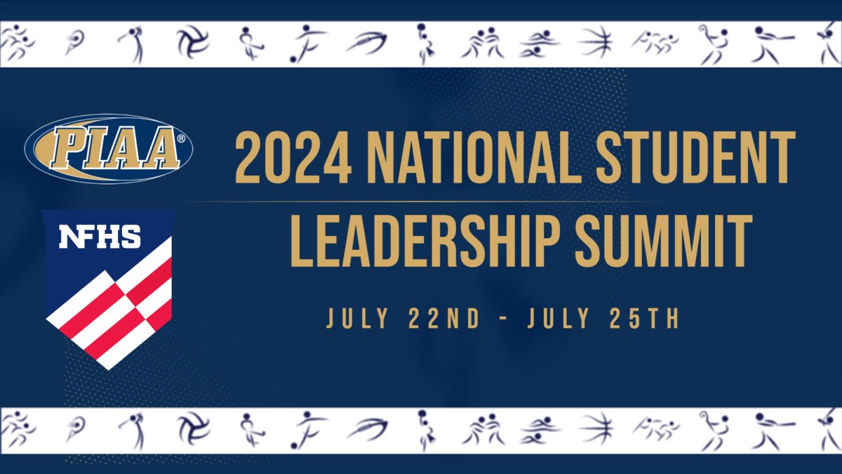 Are you a student-athlete looking to make a difference?! Then the @NFHS_Org National Student Leadership Summit is for you! The 4⃣day conference will help sharpen leadership skills and provide additional professional development that students can take back to their school and