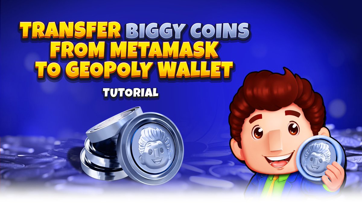 🚀 Ready to learn how to transfer your Biggy Coins? Discover the seamless transfer process of your Biggy Coins from #Metamask to #Geopoly Wallet with our step-by-step guide! 💰✨ 👉 shorturl.at/bosIZ