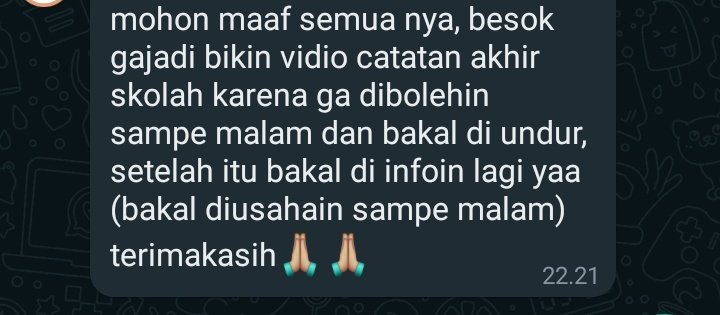 Plot twist tengah malem 🥲