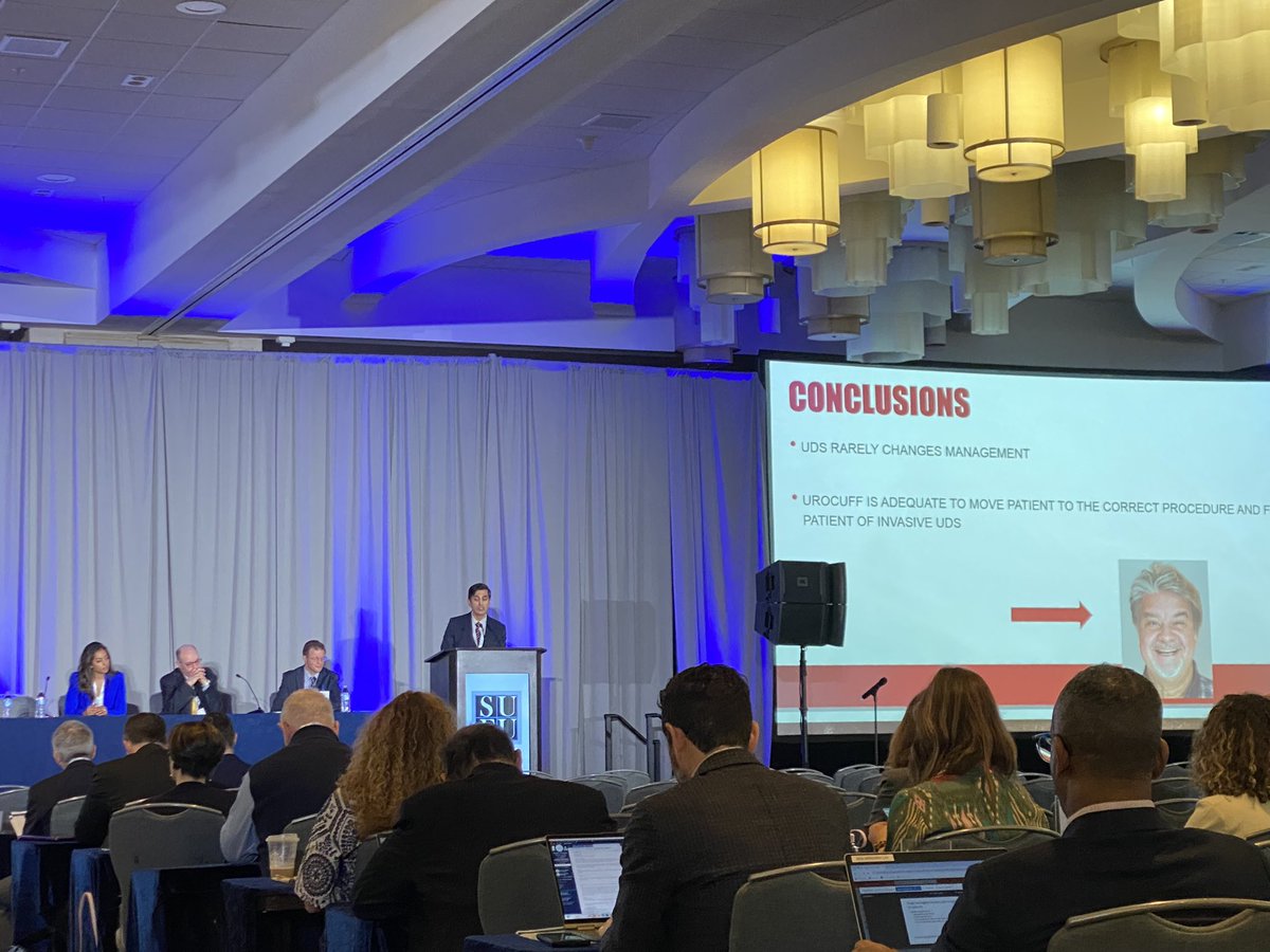 RRGonzalezMD's tweet photo. How do we evaluate men who have LUTS that persist after TURP? @ChughtaiMD makes the case for testing with #urocuff to noninvasively rule out obstruction. #sufu2024 @sufuorg @srsmed @SocietyofBPD #WeAreSUFU [male LUTS have a home in SUFU, BTW] https://t.co/D5Oo8ULVLJ