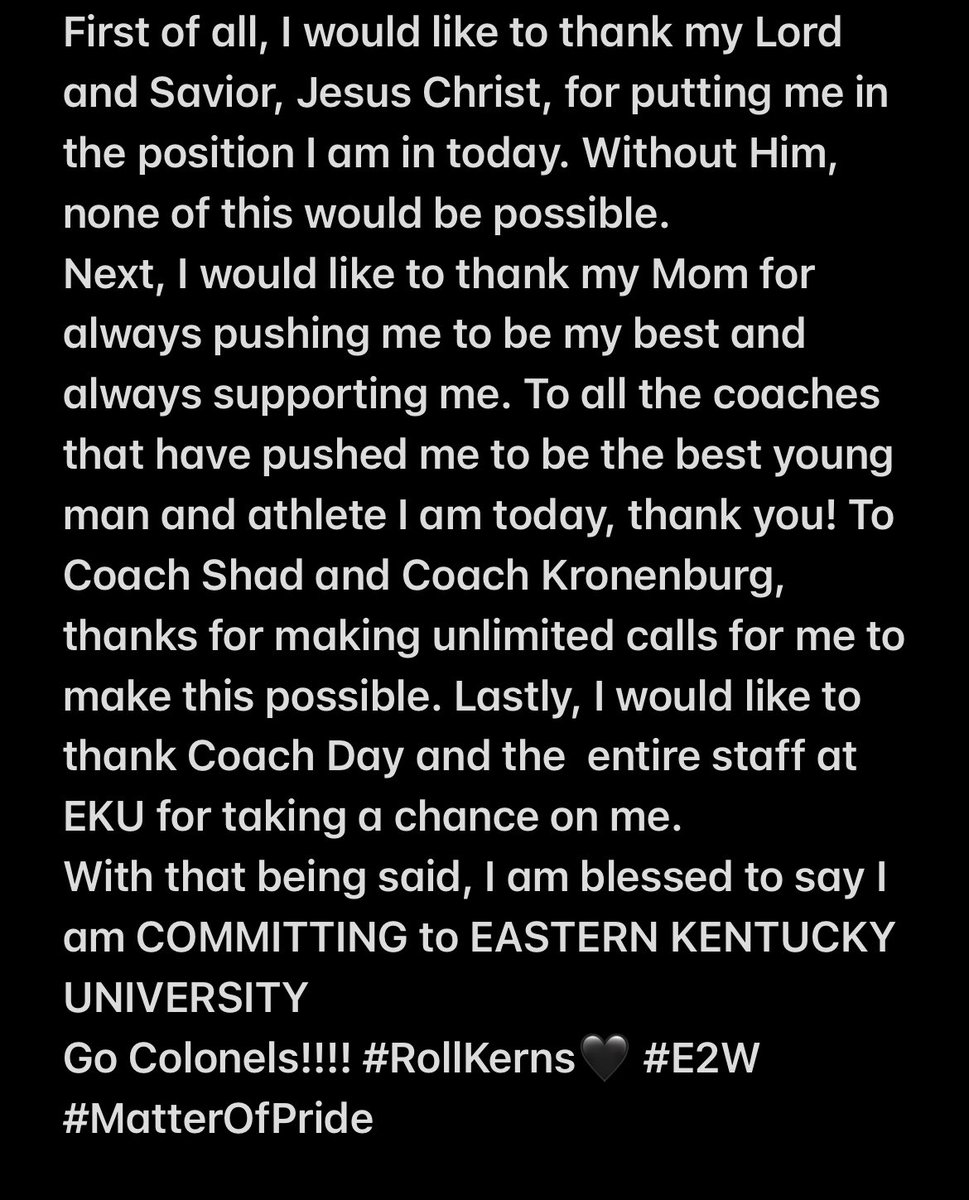 KeilynSmith2's tweet photo. 1000% COMMITTED 🙏🏾 @CoachDerekDay @CSmithScout @Krony5563 @Coach_Shad_ @RippinNSnortin @jawright29 @MikeTucker52 https://t.co/GTfuK7BzOj