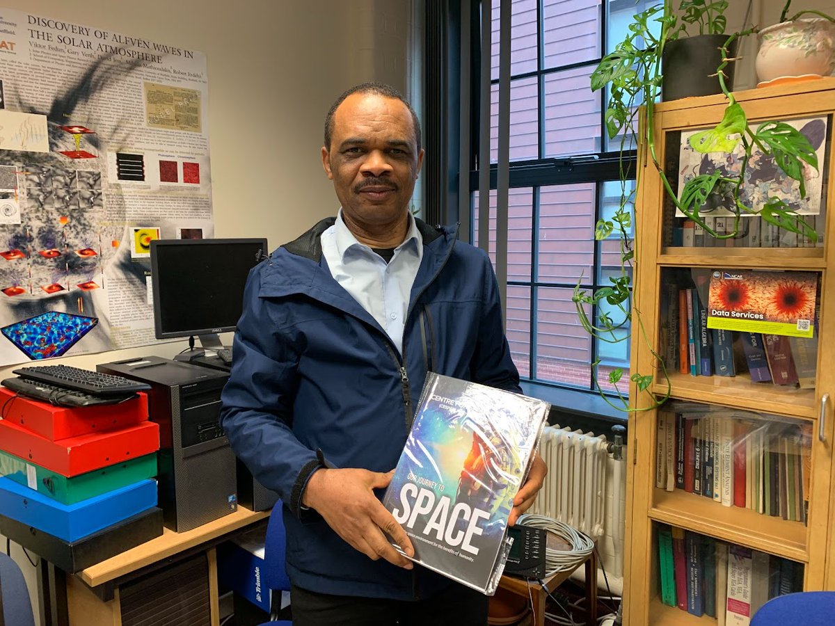 PDG_UoS's tweet photo. Dr Victor Uche J. Nwankwo, Space, Anchor University, Nigeria, presented a  seminar on VLF studies in Atmospheric Physics &amp; Radio Wave Lab https://t.co/Dw1h2oCJG1
