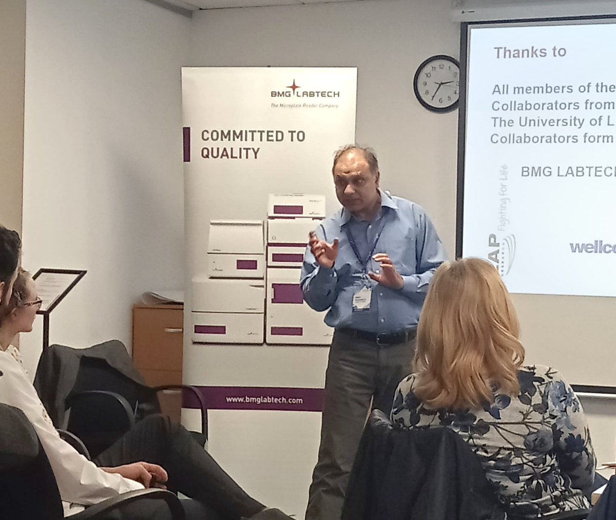 It was a fun to present on the development of a novel technology to evaluate the mitochondrial integrity under stress at a master class organised by BMG Labtech UK.