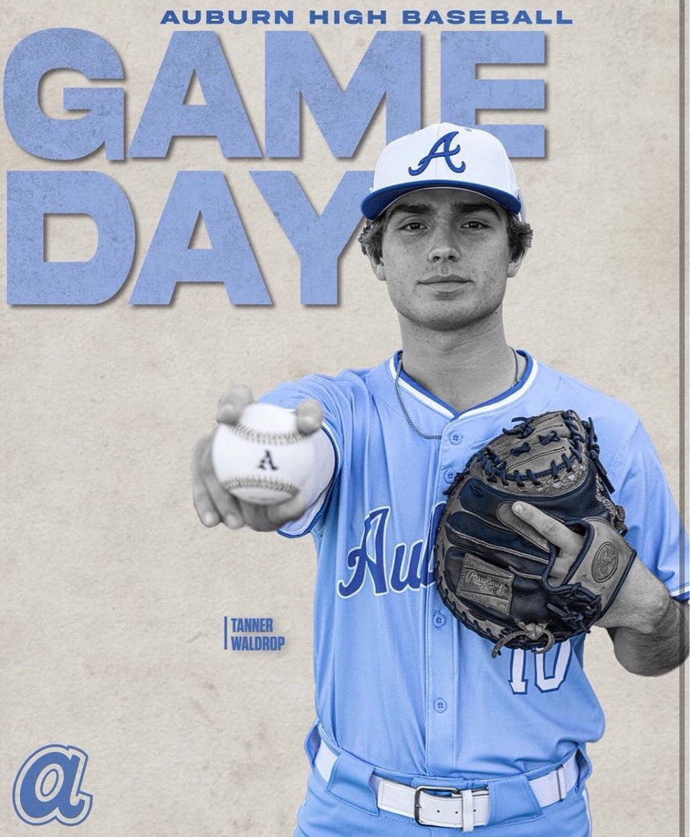 AuburnHighBSB's tweet photo. Gameday! 

Varsity Tigers on the road @PCS_Baseball 

JV Tigers home vs @cenpc_baseball 

Freshmen Tigers home vs @SmithsStationBB https://t.co/ZZYM8hcHKf