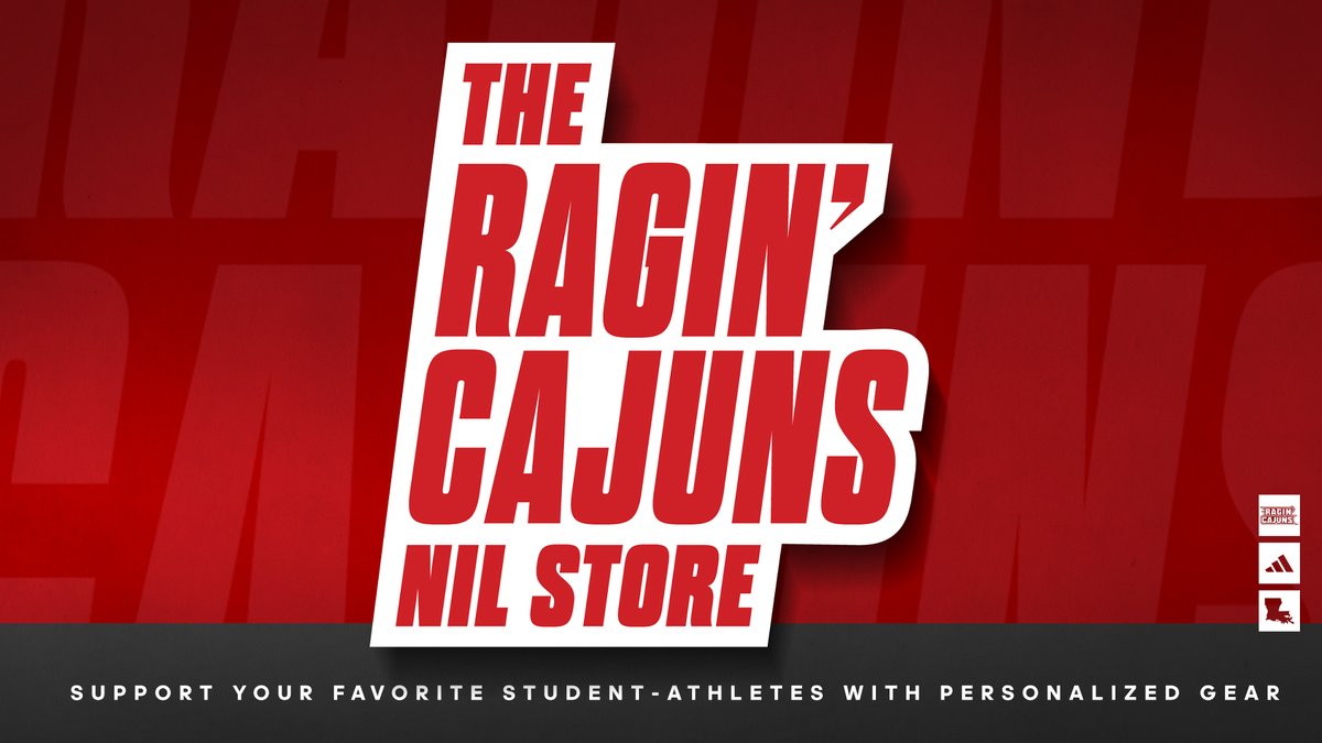 RaginCajuns's tweet image. The Ragin&apos; Cajuns NIL Store is 𝐎𝐅𝐅𝐈𝐂𝐈𝐀𝐋𝐋𝐘 𝐎𝐏𝐄𝐍!

🛒: nil.store/ragincajuns

Support your favorite student-athletes by purchasing NIL merch and place industry-leading payments directly into their pocket on every sale.

@ragincajunsnil | #GeauxCajuns
