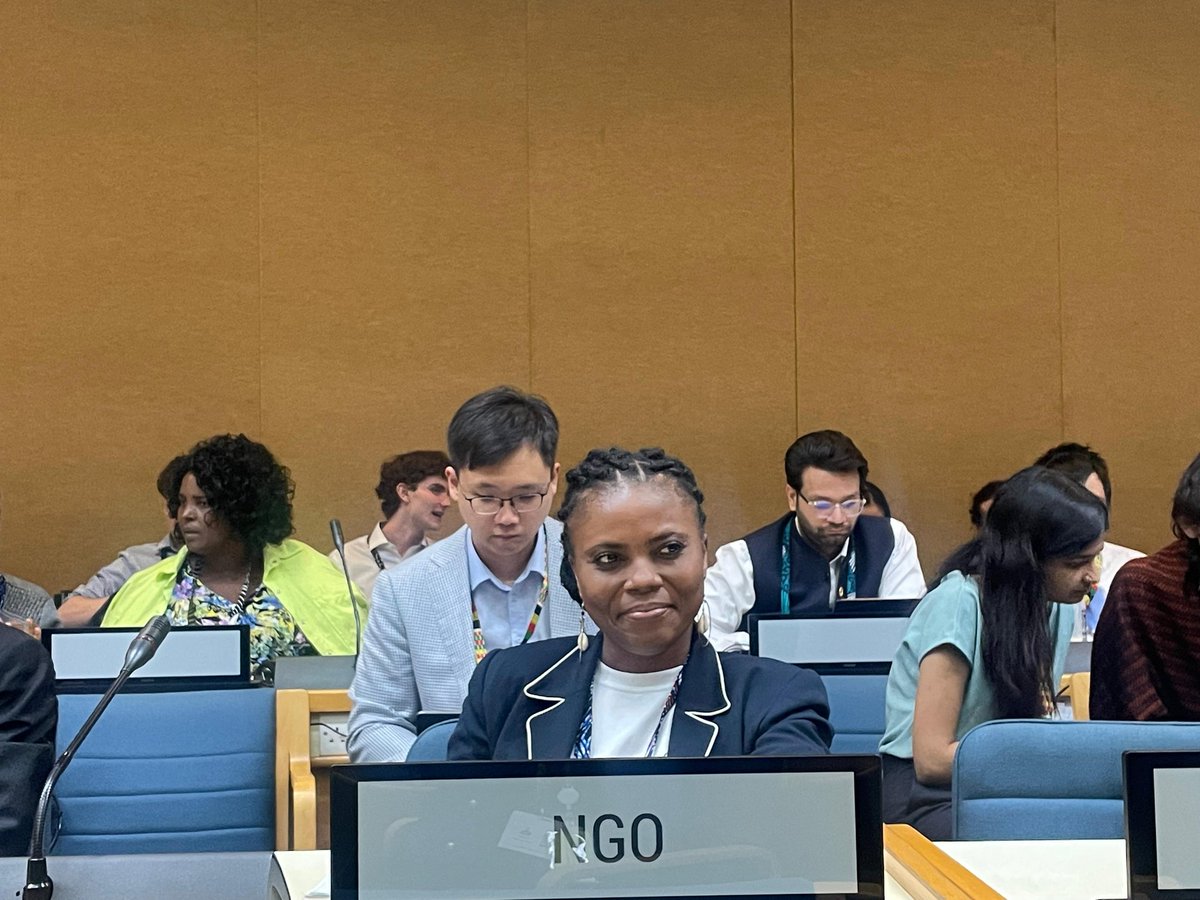 RolandeAziaka's tweet photo. Last Day of negotiations on draft resolutions at #OECPR6 @UNEP
MGs are adding their significant inputs into the negotiations.
Major groups and other stakeholders are officially approved language by Agenda 21 and UNEP System.
Learn more here 👉:https://t.co/7eY7afMuxp https://t.co/xFw6GgDvRY