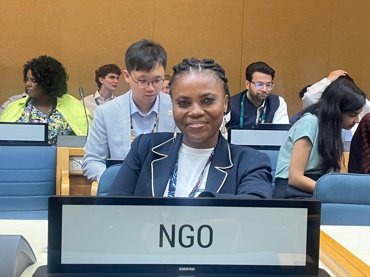 RolandeAziaka's tweet photo. Last Day of negotiations on draft resolutions at #OECPR6 @UNEP
MGs are adding their significant inputs into the negotiations.
Major groups and other stakeholders are officially approved language by Agenda 21 and UNEP System.
Learn more here 👉:https://t.co/7eY7afMuxp https://t.co/xFw6GgDvRY
