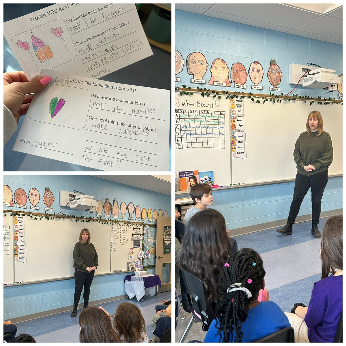 mrswollziefer's tweet image. Thank you to all of the special guests who have taught us about their jobs and how they contribute to our community! 

We’ve learned so much about the house of friendship and helping the homeless, project management, insurance, and cardiac care nursing! 🏘️💛