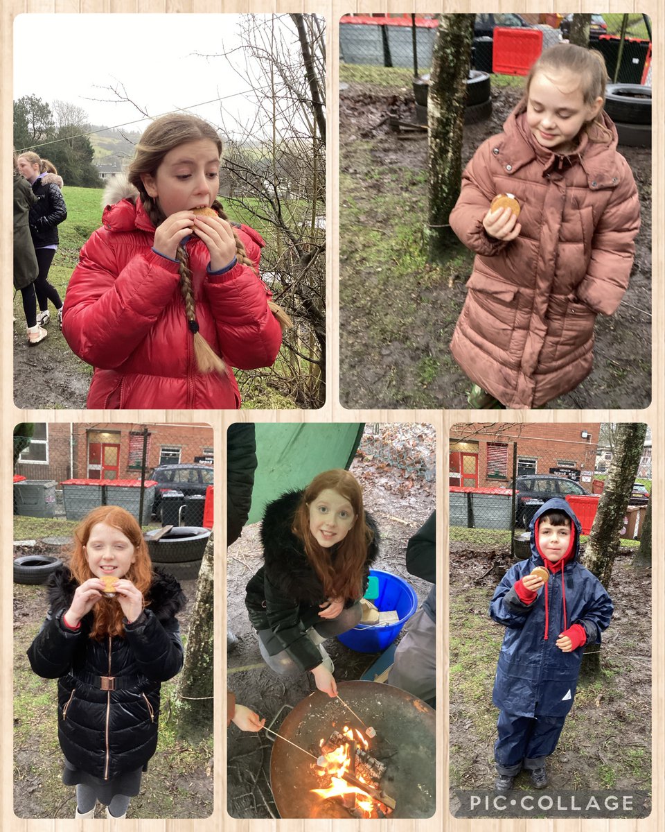 We learnt how to build and control a fire in a safe environment. Its been our favourite Outdoor Learning Session as we got to toast marshmallow, make and eat S’mores, they were so yummy!!! @GlyncoedP #REACH