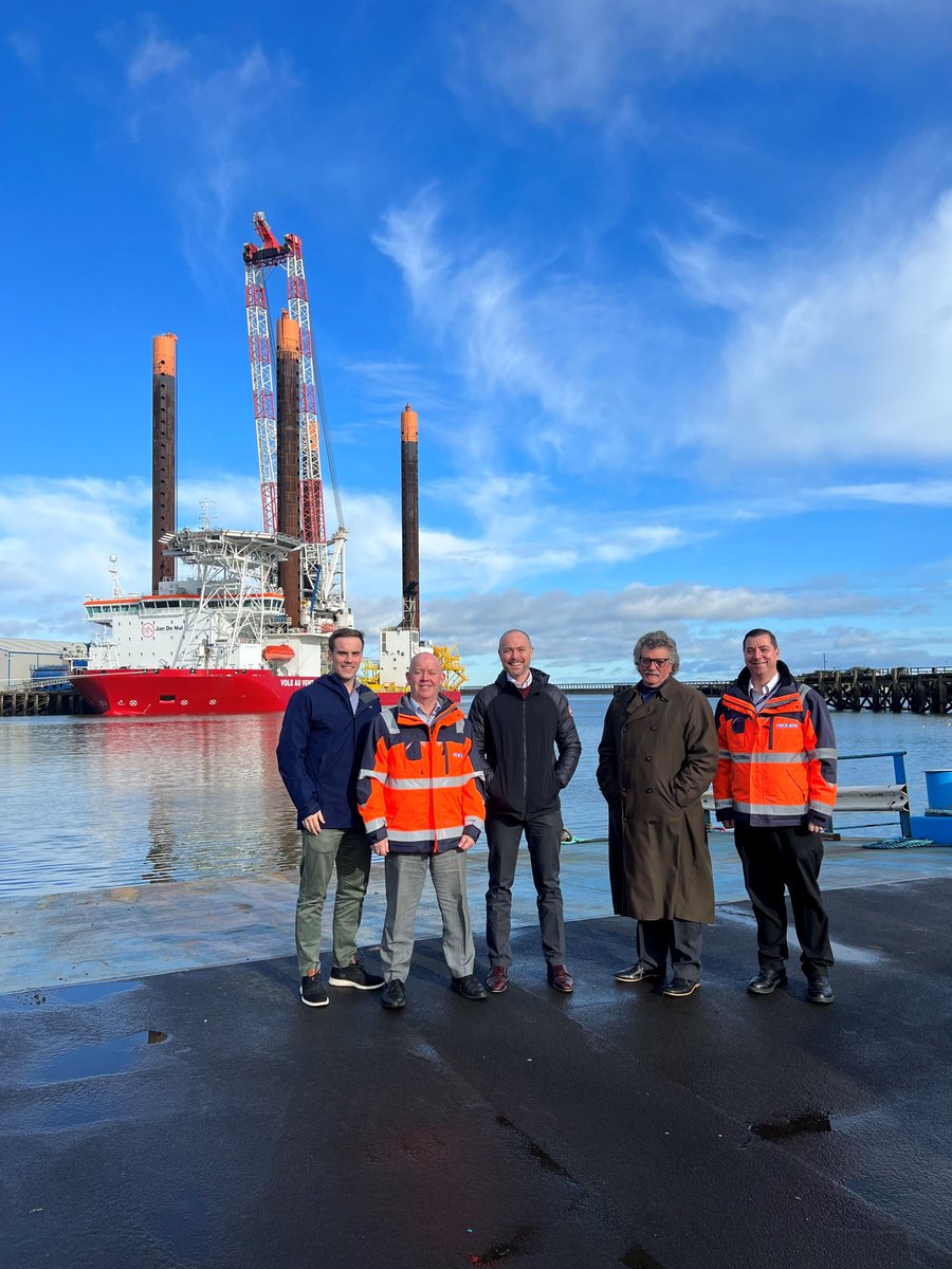 Today we welcomed representatives from the Delaware Prosperity Partnership to the Port of Blyth to showcase the fantastic cluster of offshore energy companies based around the Blyth Estuary. Head over to our website to find out more: buff.ly/49Lk2pf