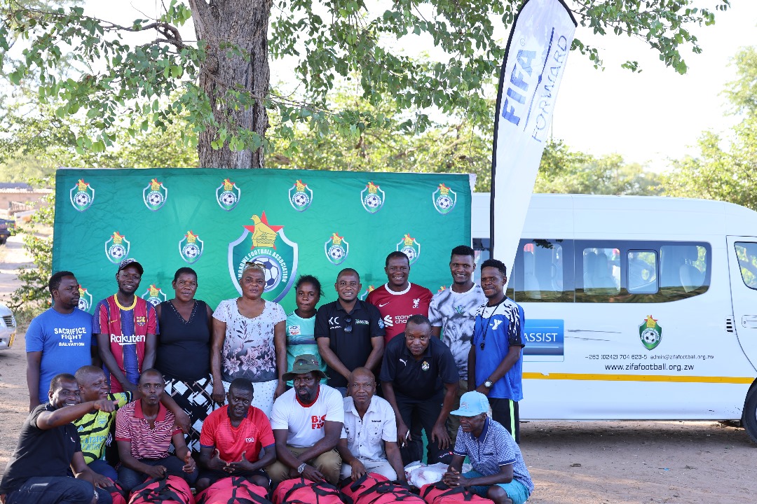 Rounded up the week by distributing football equipment to Chirundu Junior Development League, a total of 12 teams. The passion, commitment shown by everyone involved, from coaches, administrators, community and players themselves is an inspiration. #FIFAForward