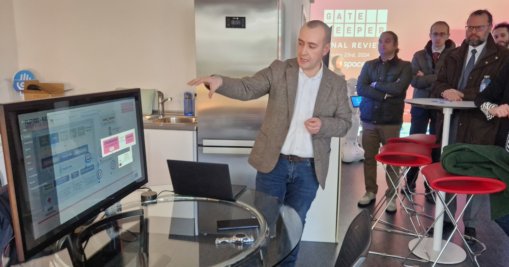 Innovation Lab @ Casa Sollievo della Sofferenza (@innolabcss) on Twitter photo Today at <a href="/GATEKEEPER_EU/">GATEKEEPER EU Project</a> research project final review in Madrid hosted by the University Politécnica de Madrid.
#research #h2020 #health #smartliving #hospital #diabetes Today at <a href="/GATEKEEPER_EU/">GATEKEEPER EU Project</a> research project final review in Madrid hosted by the University Politécnica de Madrid.
#research #h2020 #health #smartliving #hospital #diabetes