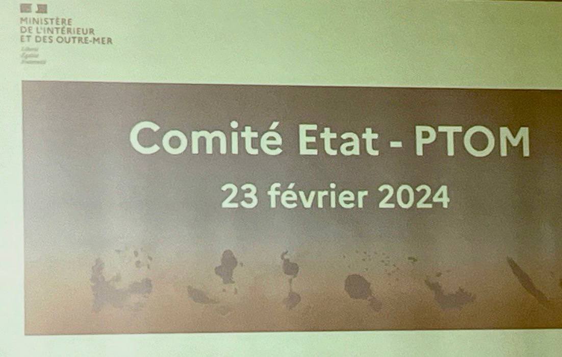 StephaneBIJOUX's tweet photo. Les Outre-mer font rayonner la France et l’Europe en grand.
Au Comité État🇫🇷/#PTOM : grande convergence pour miser sur les Outre-mer pour relever nos défis climatiques et géostratégiques
➡️ J’appelle à jouer la carte de l’insertion régionale pour construire l’Axe #Indopacifique https://t.co/yubsaqp49O