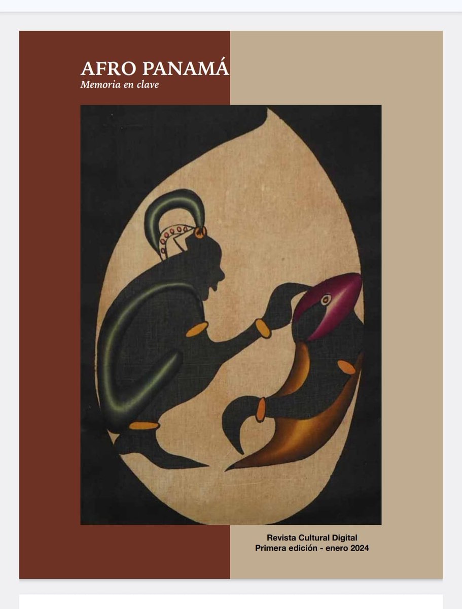 #AFROPANAMÁ:  memoria en clave. La 1era revista #cultural digital #afropanameña. 
Una iniciativa editorial del Centro de Estudios Afropanameños  -CEDEAP- y el Observatorio Panamá Afro "Dr. George Priestley".
Entrada libre.
HOY 23 de febrero 6pm,  Teatro Municipal "Gladys Vidal"