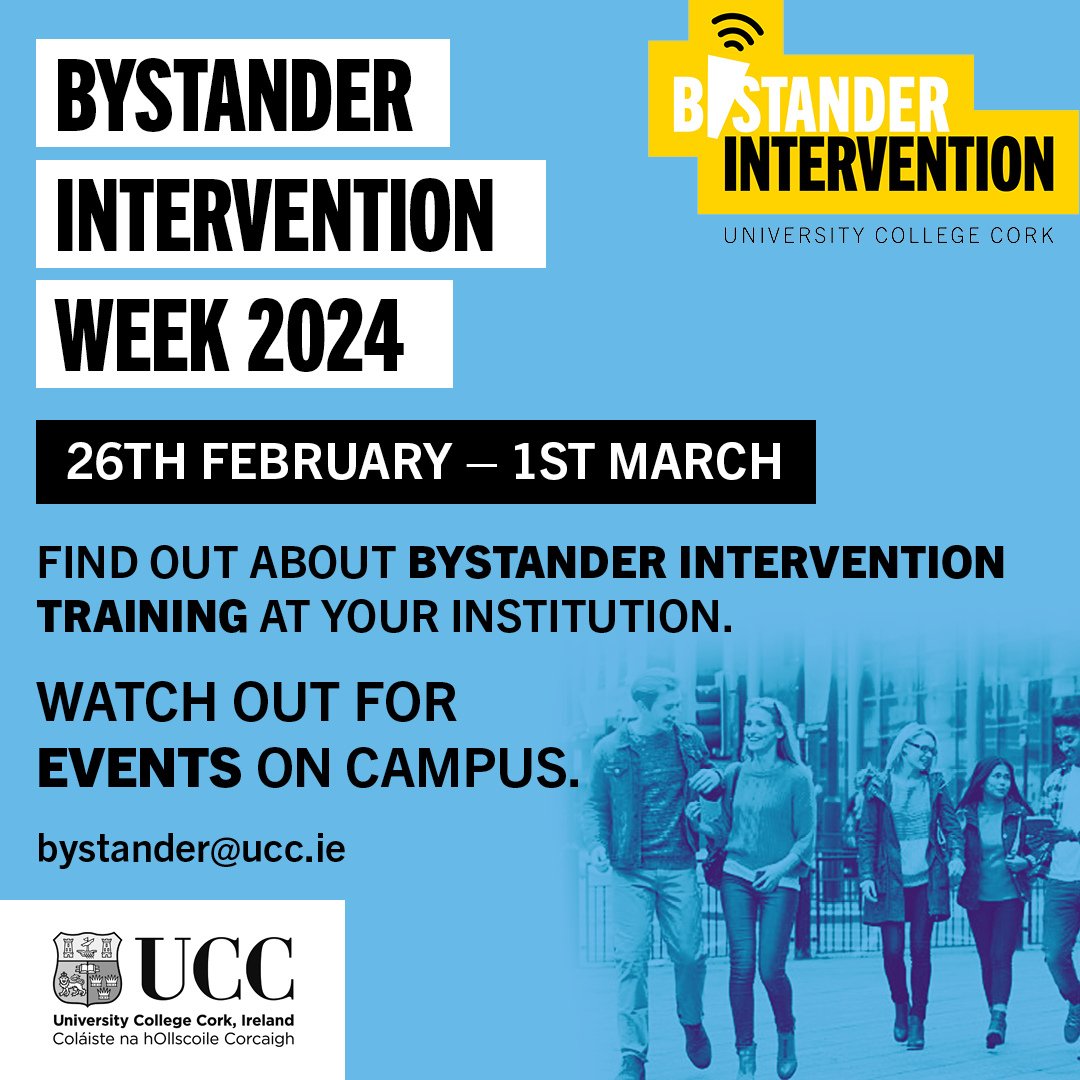 UCC Bystander Intervention (@BystanderUcc) on Twitter photo 2024-02-23 15:40:15