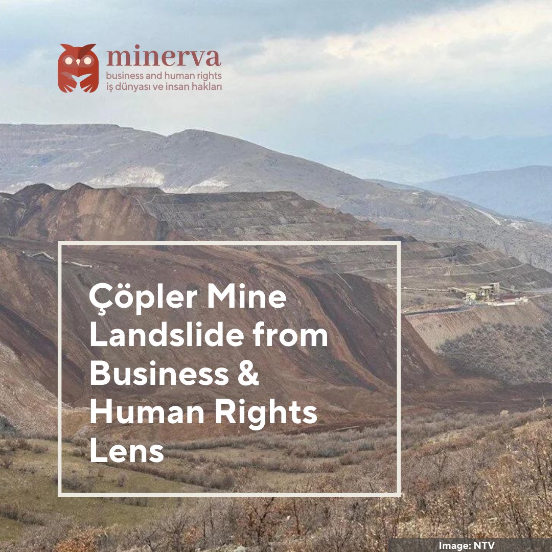 minervabhr's tweet photo. The landslide at the Çöpler-Iliç mine on 14 February 2024 threatens natural resources in the region, including the Euphrates River and a large geographical area. https://t.co/Svennpb4sb