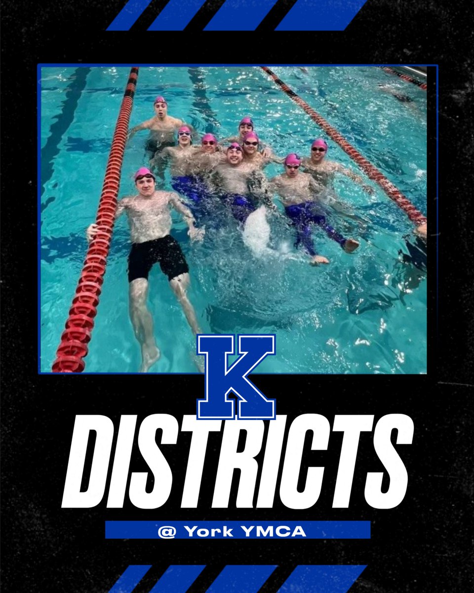 Good luck to the members of the boys and girls swim teams who are competing at Districts this weekend looking to qualify for States!!!