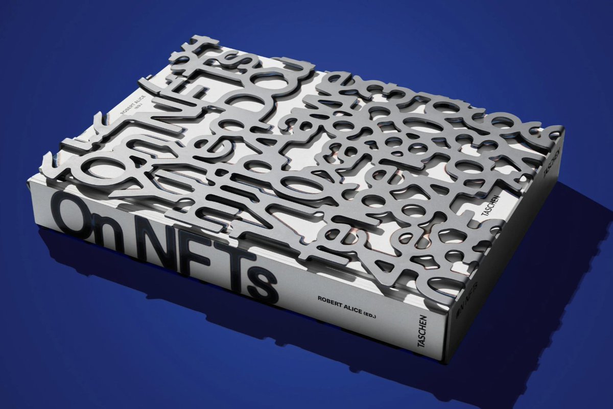 AlexisdeBernede's tweet photo. On NFTs (@robertalice_21 ed.), new publication by @TASCHEN featuring our work and exhibitions as pioneering projects in the NFT space! So proud! https://t.co/s1lmp4HD09