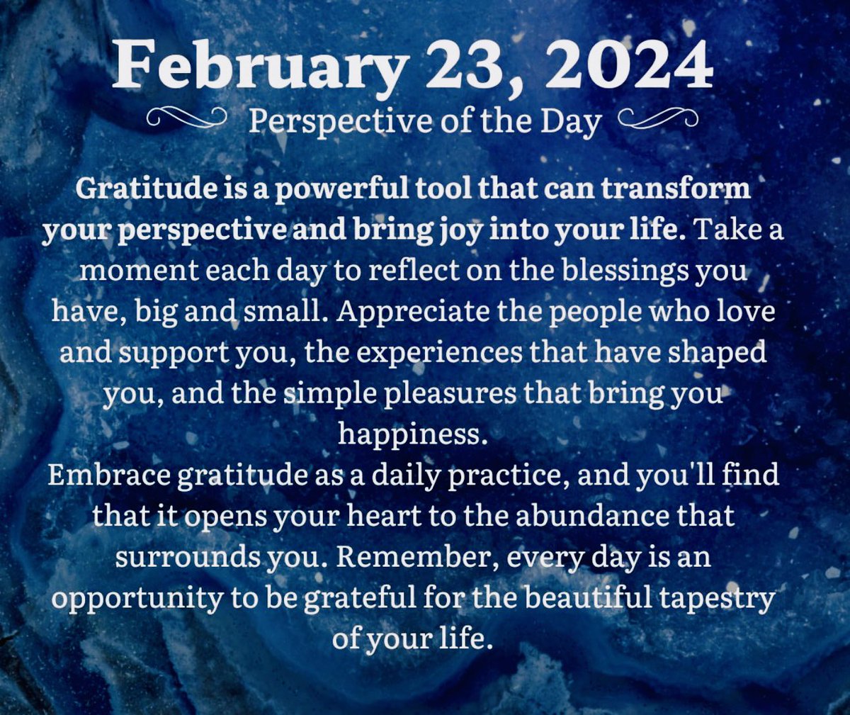 PrettyInInk_79's tweet photo. I really needed this today 🙏🏽✨
My son really needed this message
Yesterday was a hard day ❤️🩹
#Perspectiveoftheday #FridayVibes
#FridayMotivation #Gratitude https://t.co/uAmZXXfOfj