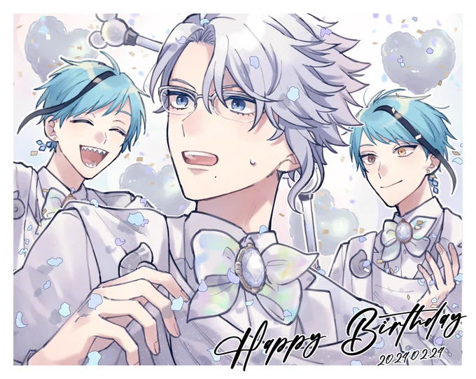 お誕生日おめでとう!#アズール・アーシェングロット誕生祭2024 