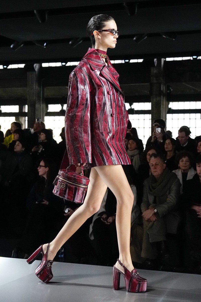 jacquemusx's tweet photo. Definitely my favourite Gucci collection since Sabato De Sarno took over! https://t.co/le67JXcc2x