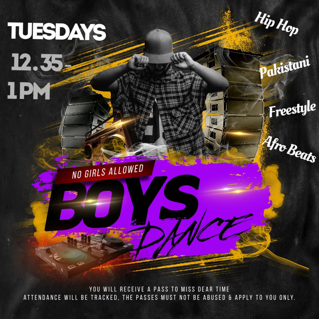 Starting March! Boys Dance <a href="/Dixons_Co/">Dixons Cottingley Academy</a> <a href="/Year7DCO/">DCO-Year7</a>