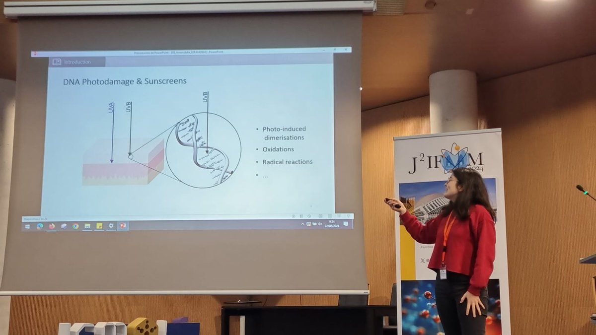 Juan José Nogueira Pérez (@juanjnogueira) on Twitter photo And last but not least, <a href="/mateo_henar/">Henar Mateo</a> and <a href="/juliarnanz/">Julia Arnanz</a> explained very well how to simulate excited state processes in DNA and protein environments.
Very proud of all of you guys 😍😍
#MoBioChem
<a href="/j2ifam2024/">J2IFAM 2024</a> And last but not least, <a href="/mateo_henar/">Henar Mateo</a> and <a href="/juliarnanz/">Julia Arnanz</a> explained very well how to simulate excited state processes in DNA and protein environments.
Very proud of all of you guys 😍😍
#MoBioChem
<a href="/j2ifam2024/">J2IFAM 2024</a>
