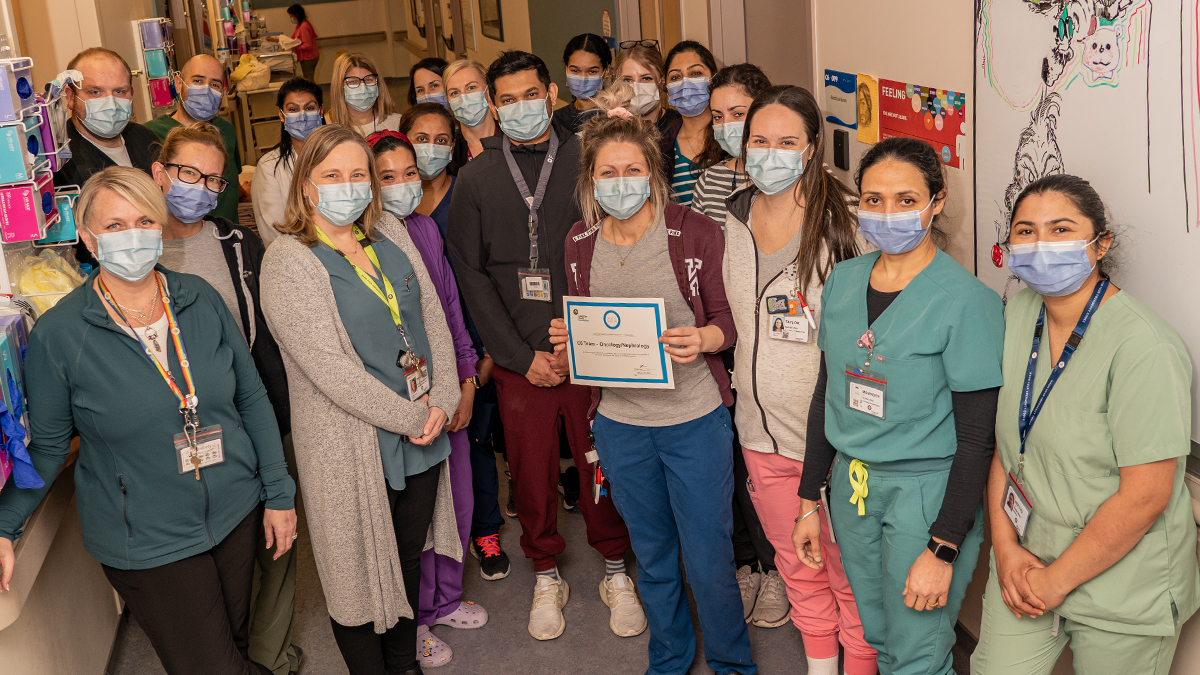 The Oncology/Nephrology team received a generous donation through our #CircleofGratitude program. The donor expressed how caring and attentive the whole team was. For more info on the program and how you can show appreciation for your care team, visit CircleofGratitude.ca.