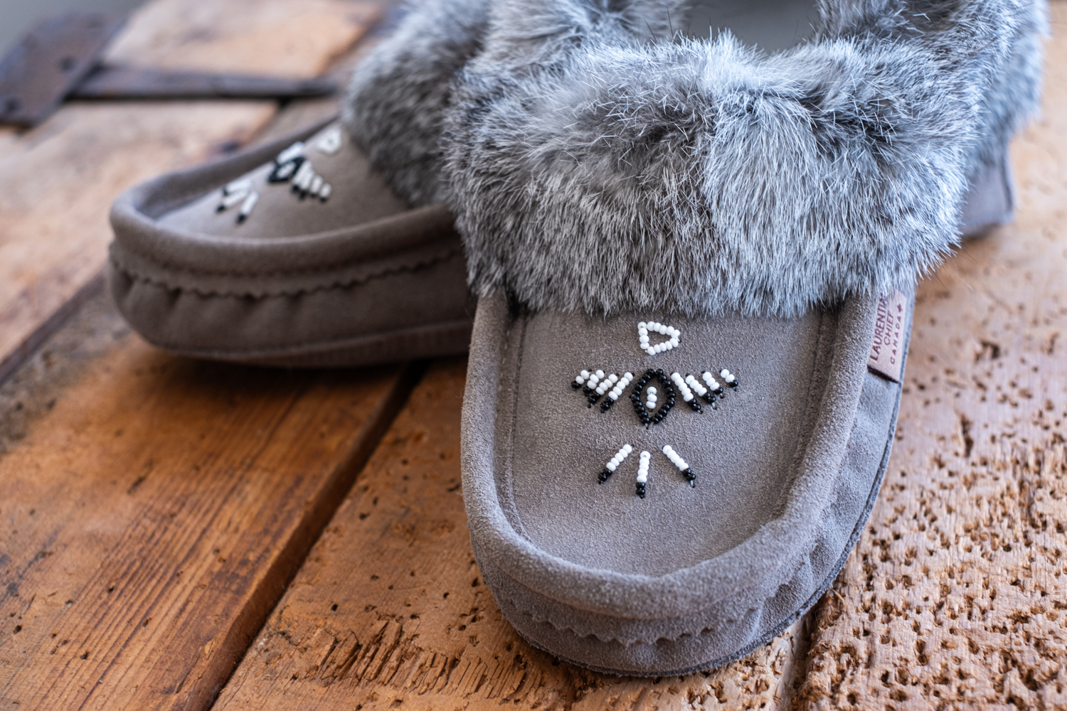 Canadian moccasins on sale laurentian chief