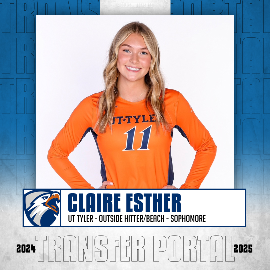 𝗜𝗻 𝗧𝗵𝗲 𝗣𝗼𝗿𝘁𝗮𝗹 ✏️: Claire Esther 🏐: Outside/Beach 🎓: Sophomore 📍: UT Tyler #CollegeVBTransfers | #NCAAWVB