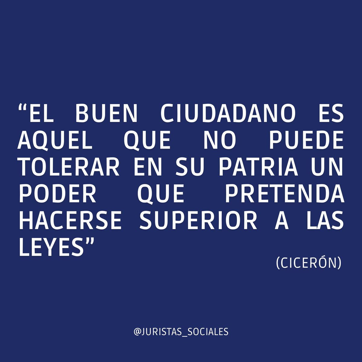 Nadie, sí, NADIE por encima de la Ley.