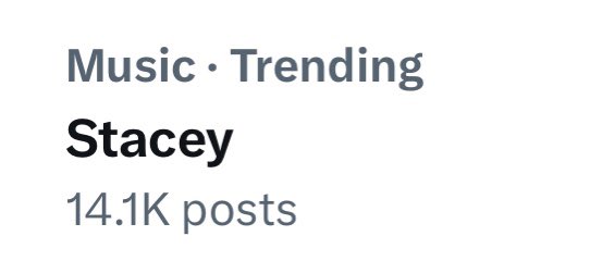 BiniStaceyOFC's tweet photo. Stacey is currently trending with 14.1k tweets! Keep on showing your love and support for Staku! 💖

#BINI #BINI_Stacey #StaceySevilleja https://t.co/oxNXuCx1Gs