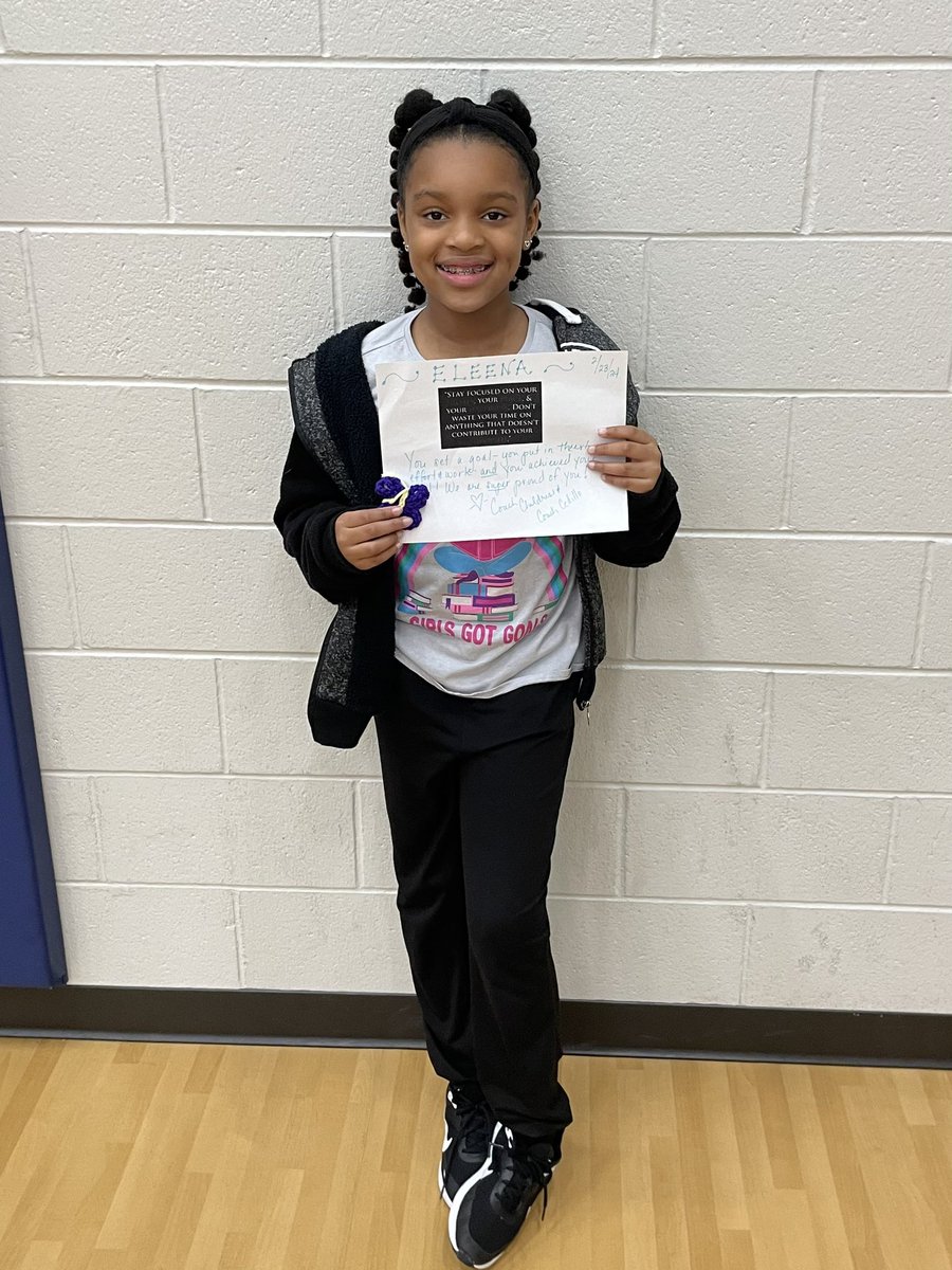 CoachTChildress's tweet image. Congratulations goes out to this @HumbleISD_CE 3rd Grade Bulldog for her #goaldirected behavior in PE. She set a goal, put in the extra effort and work AND achieved her goal for Curl-Ups! We are SO proud! @StephenCedillo #worldchangers ❤️🚂❤️👟❤️