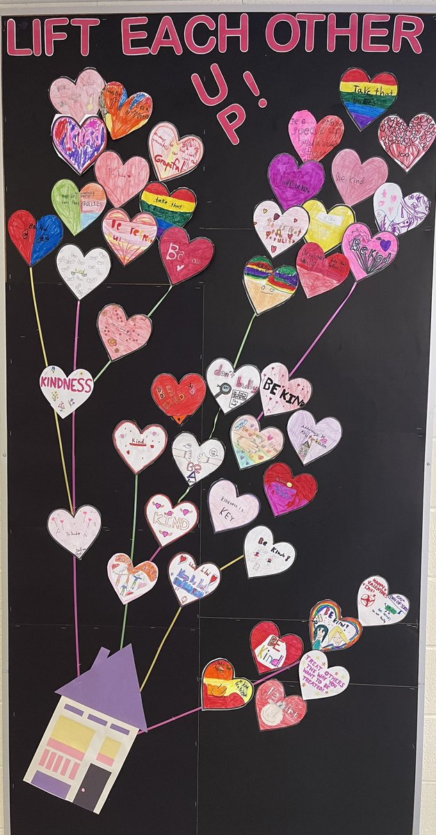 A gentle reminder for Pink Shirt Day… let’s BHES lift each other up! Thank you Rm 231 and Rm 234 for the inspiring work!