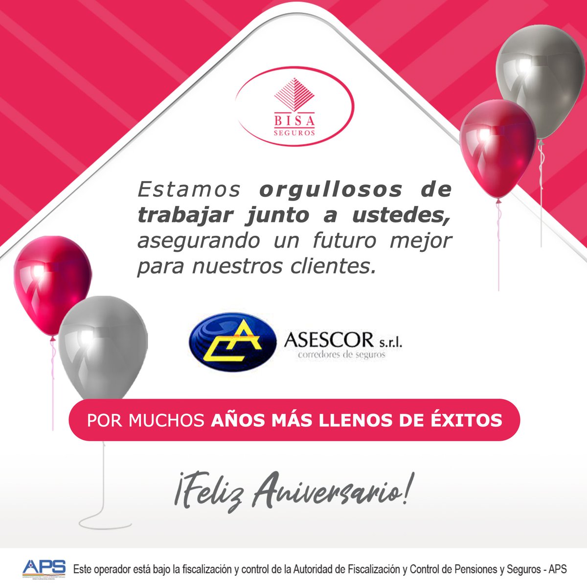 Feliz Aniversario ASESCOR SRL! 🎉