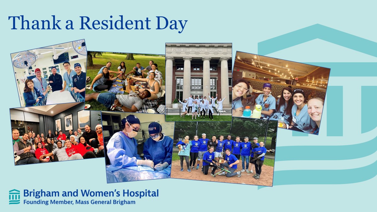 We are incredibly appreciative of our residents and the integral roles they play in the success of our health care teams. Let’s show our gratitude every day, but especially on this special day honoring their commitment and dedication to our patients and our residency programs.