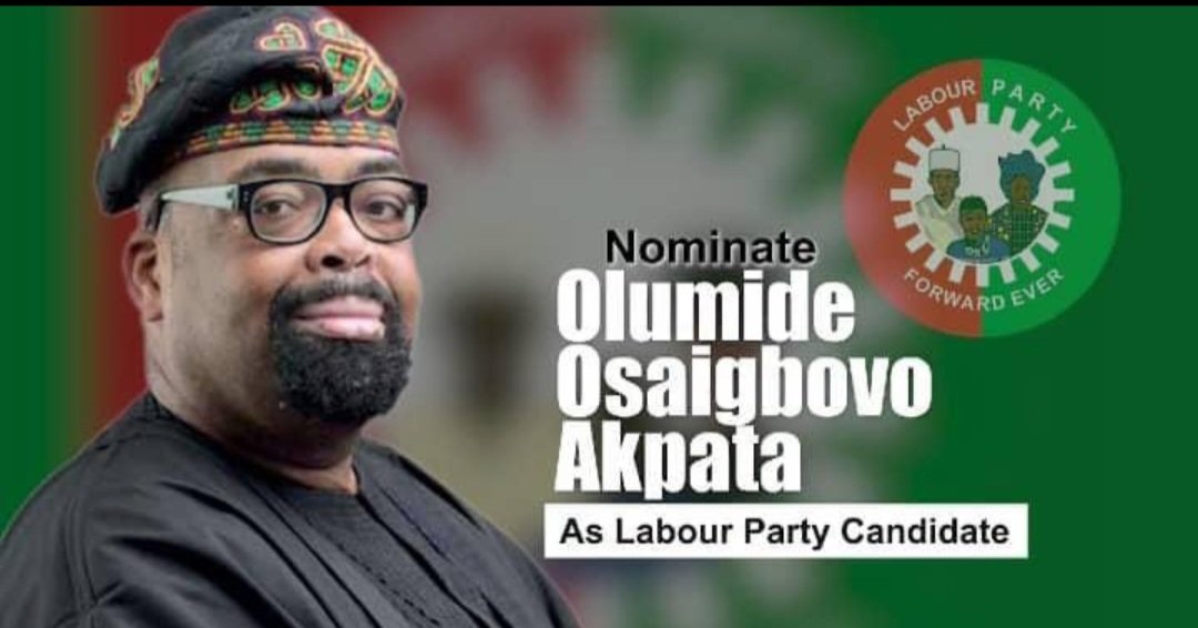 Congratulations learned silk <a href="/OlumideAkpata/">Olumide Akpata</a>. The LP gubernatorial candidate of Edo State. We are right behind you. Go make us proud. Oba ghatokpere, See!