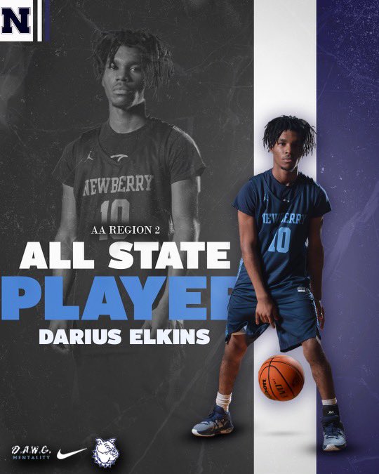 Bulldog_B_Ball's tweet image. Another shout out to @DariusElkins for being selected as an all state player!