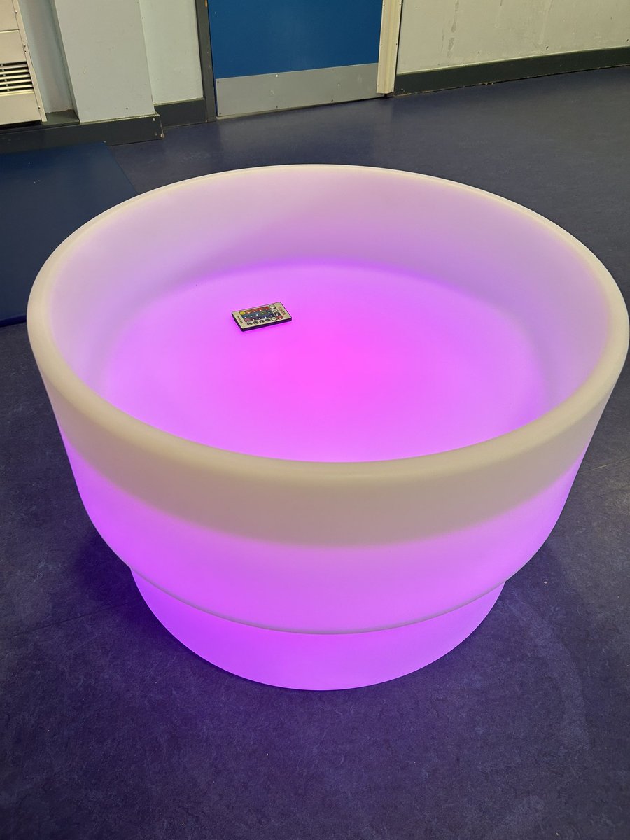 Excitement building as our new sensory mood water table has arrived to develop our sensory learning. It’s being piloted by our P1 and P2 classes. 
#SensoryLearning 
#GrandChallengeWellbeingandLearning
#GrandChallengeEngagementParticipationandInclusion