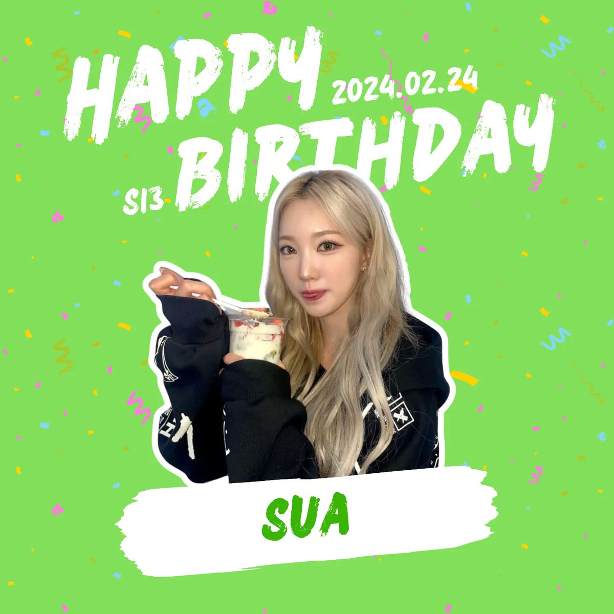 shah_13_'s tweet photo. [🥳] Happy Birthday to...

> Choi Sua | PIXY
#SweetSuaDay
#DduaDay
#PIXY #Sua

> Grita (Lee Eunjung) | lilli lilli
#HappyGritaDay
#lillililli #Grita

> GARD€N (Park Jeonghyun) | Soloist
#HappyJeonghyunDay
#GARD€N #Jeonghyun

> Ziyu (Kim Jiyu) | ex-RANIA
#HappyZiyuDay
#Ziyu https://t.co/ChLY4H3e6L