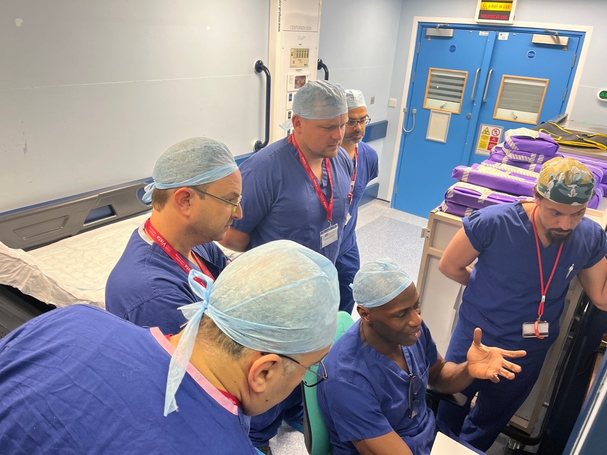CookMedSurg's tweet photo. Great Supine PCNL &amp; ECIRS Vista course at Royal Free Hospital in London! Thanks to @leye_ajayi @ihab_hekal @PareshTank25 @laurent_massart &amp; attendees. Cook is advancing education &amp; collaboration to improve patient care! 
#endourology @ihab_hekal @PareshTank25 @laurent_massart https://t.co/wpTLdEHdQu