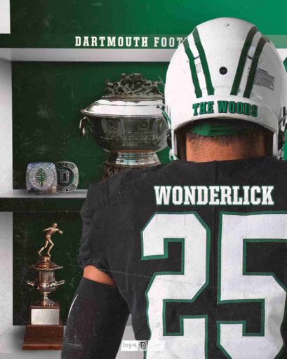 HWonderlick5's tweet photo. After a great talk with @CoachDaft I am honored to say I have received an offer from @DartmouthFTBL. I’m excited to visit campus and learn more about the program. https://t.co/jZ53ZbXqLo