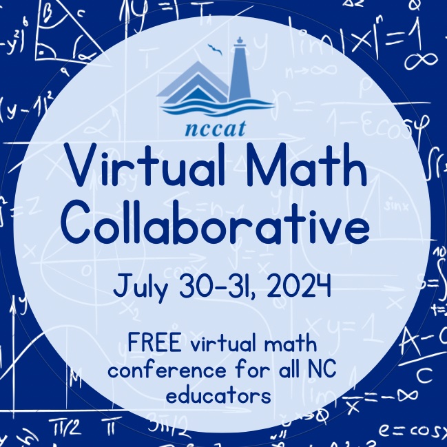 Emily Myers (@emily_myers_1) on Twitter photo Registration is now open for <a href="/NCCATNews/">NCCAT News</a> FREE virtual math conference. Register today at tinyurl.com/NCCATVMC Registration is now open for <a href="/NCCATNews/">NCCAT News</a> FREE virtual math conference. Register today at tinyurl.com/NCCATVMC