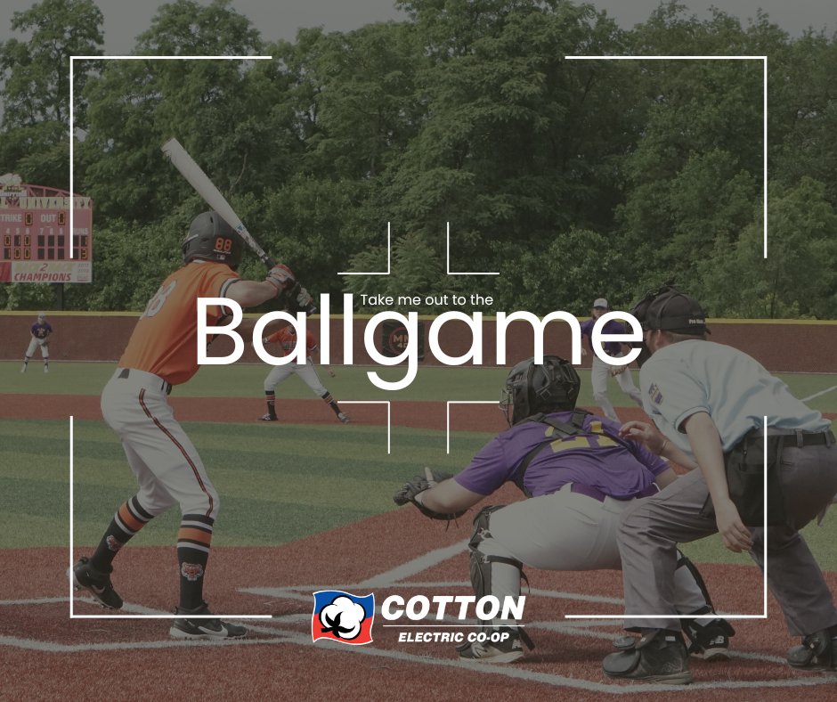 LAST DAY TO ENTER: The theme for our March photo contest is Take Me Out to the Ballgame! Send photos to TheCurrent@CottonElectric.com. The winner will have their photo published in The Current and receive a Cotton Electric prize package!