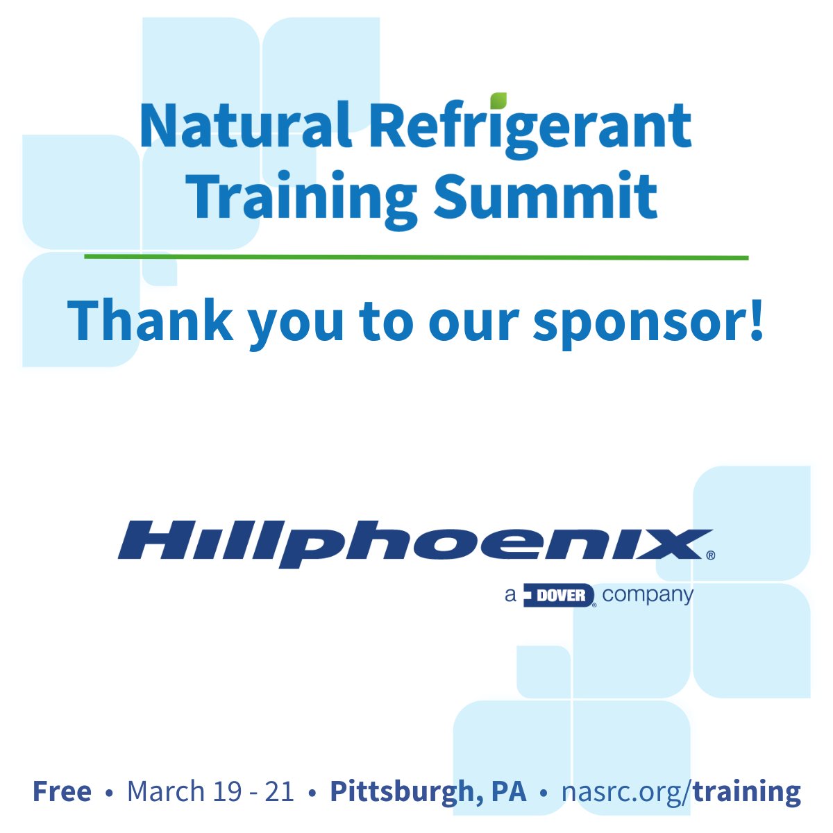 NASRC (@natrefcouncil) on Twitter photo #Thanks to #NatRefTraining Summit premium #sponsor <a href="/hillphoenixinc/">Hillphoenix</a>!
Join us in PA Mar 19 - 21 for a free #training & expo on the latest #NatRef tech. Event will feature concurrent tech training sessions from manufacturers & industry experts. Register: nasrc.org/pittsburgh-tra… #Thanks to #NatRefTraining Summit premium #sponsor <a href="/hillphoenixinc/">Hillphoenix</a>!
Join us in PA Mar 19 - 21 for a free #training & expo on the latest #NatRef tech. Event will feature concurrent tech training sessions from manufacturers & industry experts. Register: nasrc.org/pittsburgh-tra…